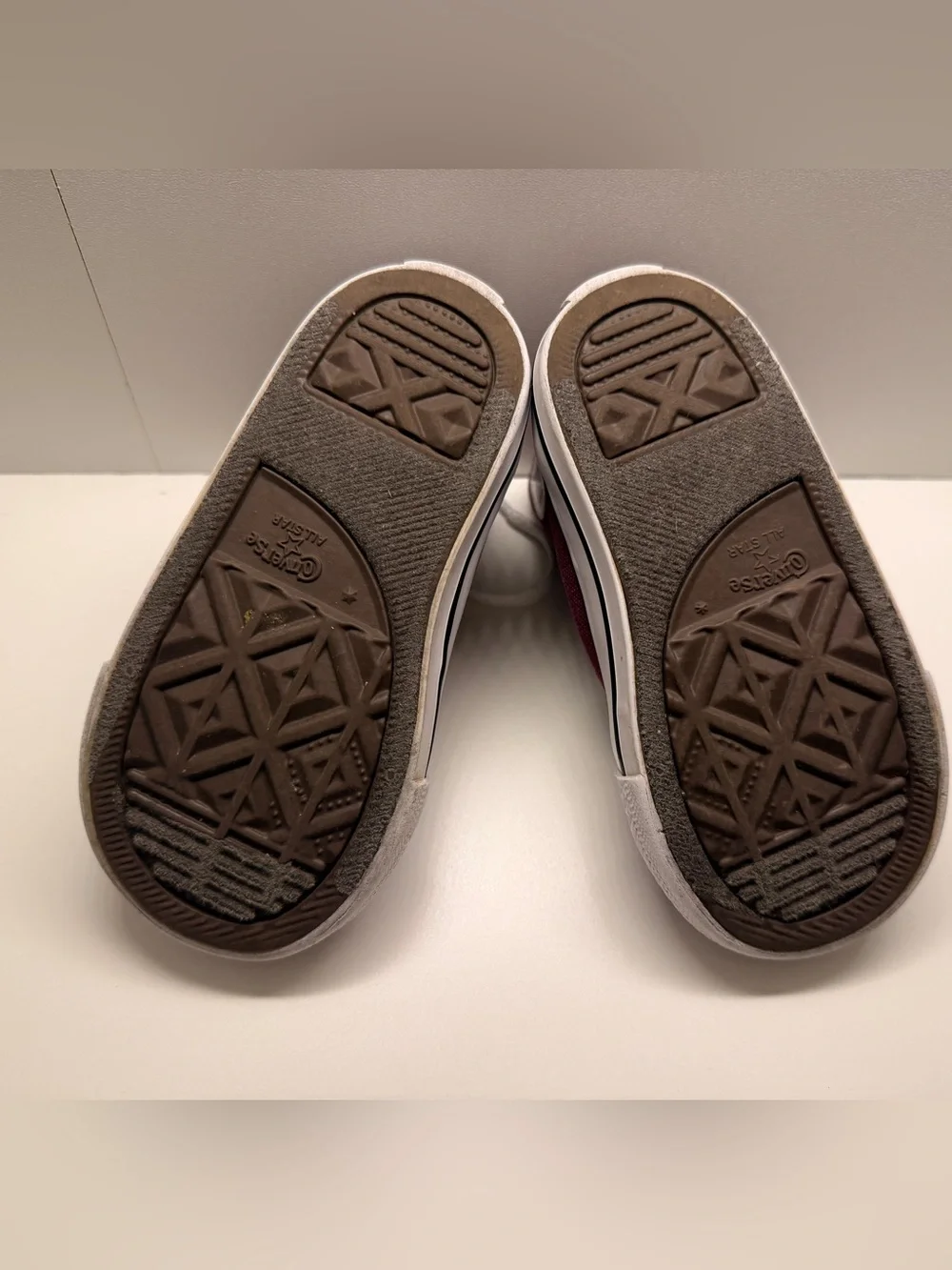 Converse Kids Burgundy High-Top Sneakers